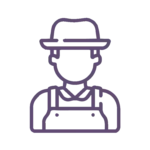 To support organic farmers