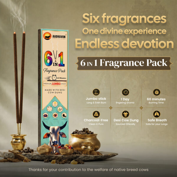 6 in 1 Fragrance Pack - Premium Jumbo Sticks (Copy)